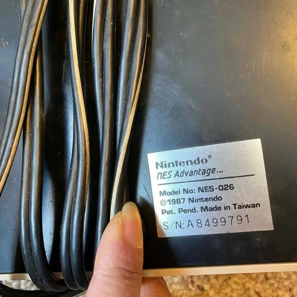 Vintage Nintendo Nes Advantage 1987 - Picture 2 of 2